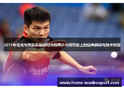 2017年马龙与樊振东巅峰对决回顾乒乓球历史上的经典瞬间与技术较量